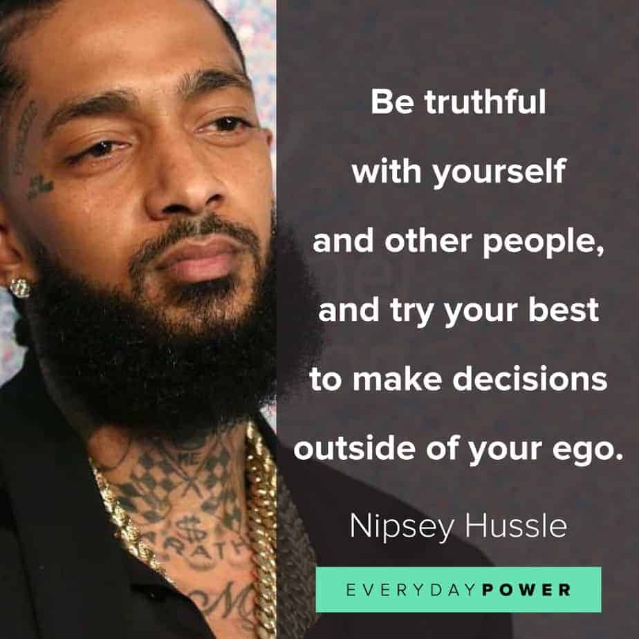Nipsey Hussle quotes that will make you wiser