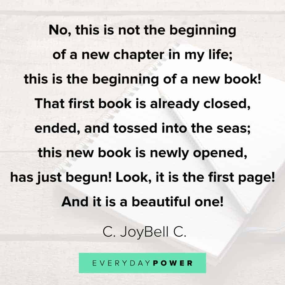 170 Quotes About New Beginnings And Starting Fresh 2021