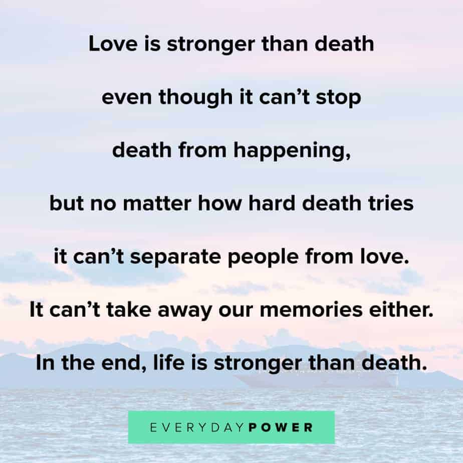 strong loss of a loved one quotes
