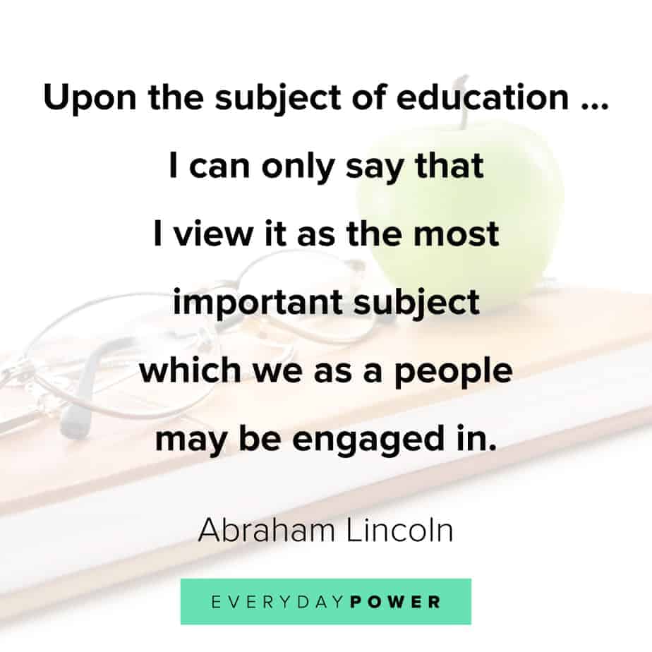 300+ Education Quotes On Learning & Students | Everyday Power