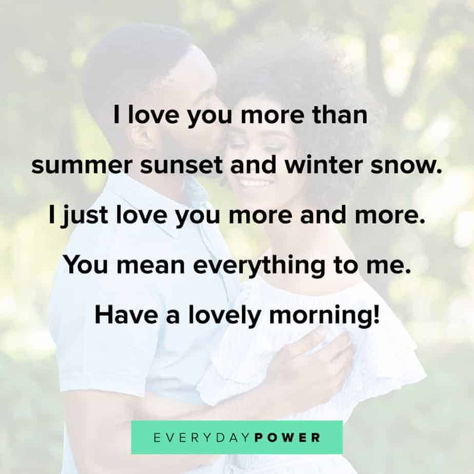 201 Good Morning Text Messages for Her Love Cute & Flirty