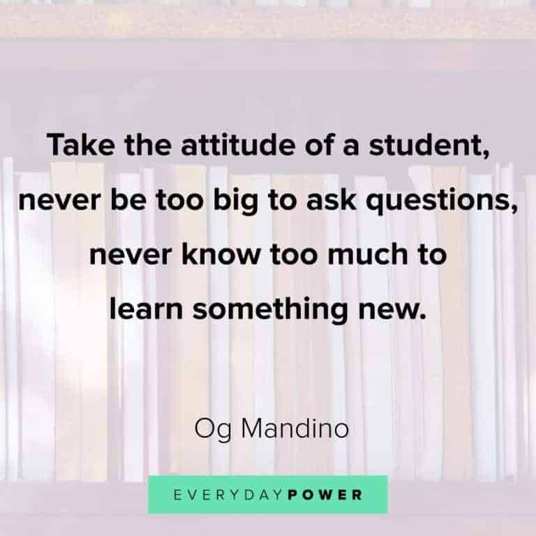 180 Education Quotes On Learning & Students | Everyday Power