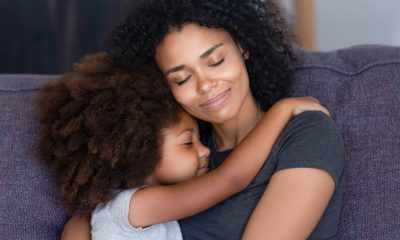 Mother and Daughter Hugging