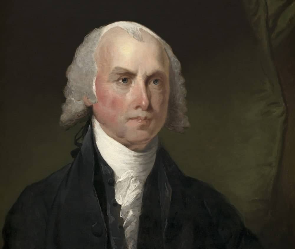 A Painting of James Madison