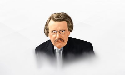 A Painting of G.K. Chesterton