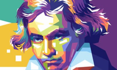 An Abstract Picture of Ludwig van Beethoven