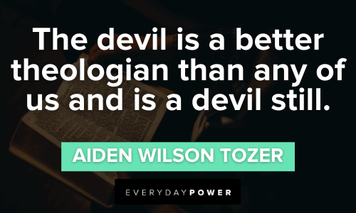 Devil Quotes about theology