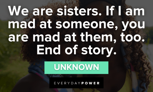 Funny Sister Quotes to inspire you