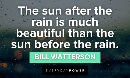 beautiful Rain Quotes 