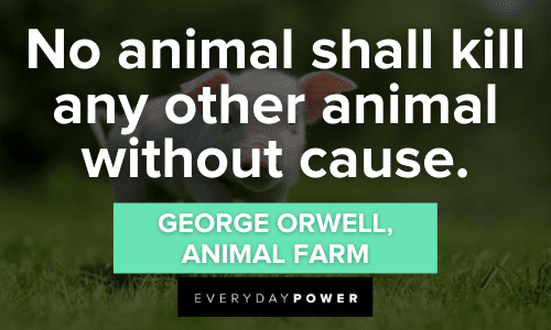 Animal Farm Quotes about animals
