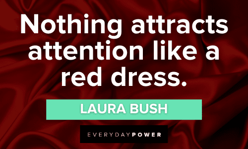 Color Red Quotes about dresses