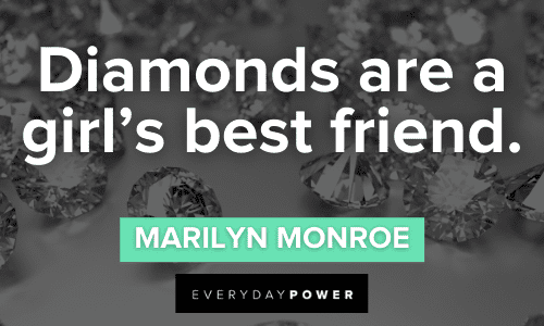Diamond Quotes About girls