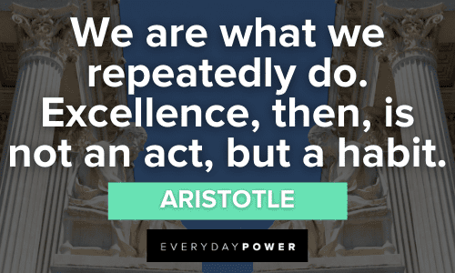Greek Philosopher Quotes about excellence