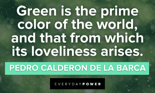 Green Quotes About the Color of Nature