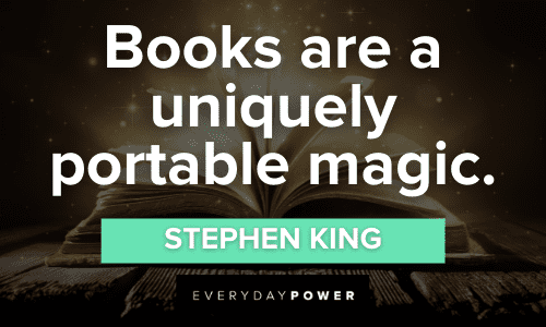 Magic Quotes about books