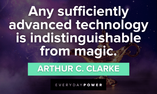 Magic Quotes about technology