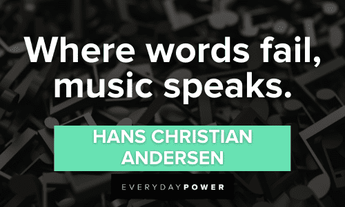 Music Quotes about words