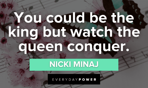 nicki minaj song quotes