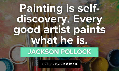 Painting Quotes to Inspire self discovery