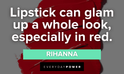 Color Red Quotes about lipstick