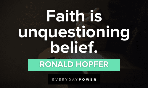 Faith Quotes  and sayings