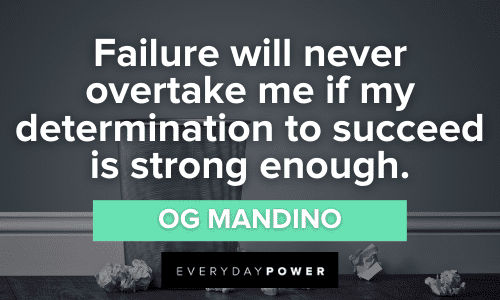 failure quotes about determination