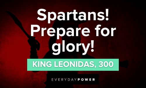 Spartan Quotes About glory