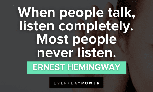 179 Listening Quotes That Express the Importance of Listening