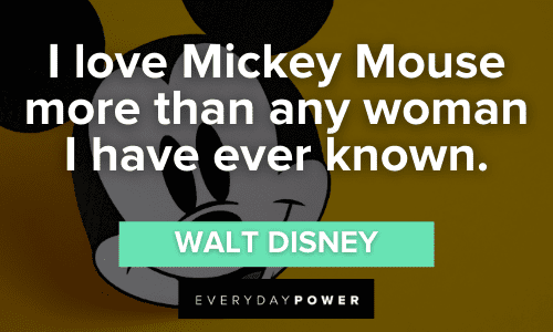 Mickey Mouse Quotes about love