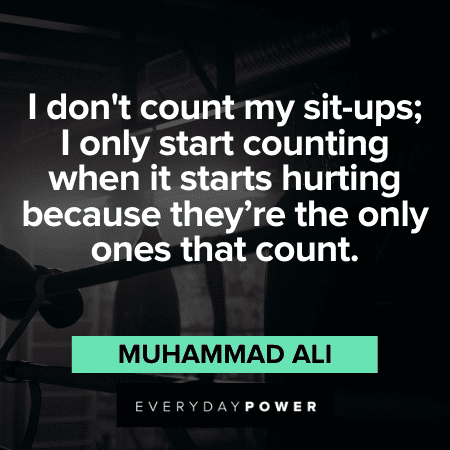 Muhammad Ali Quotes on training