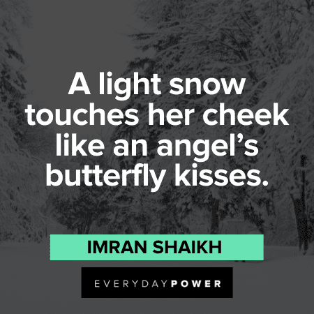 romantic cold weather quotes