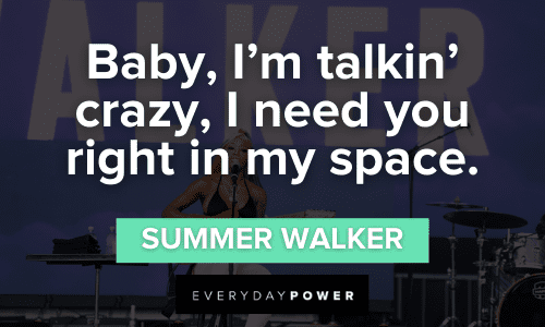Summer Walker Quotes and lyrics