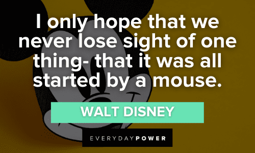 Mickey Mouse Quotes about hope