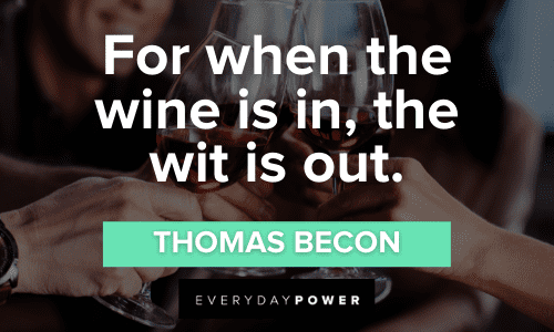 Funny Wine Quotes about wit