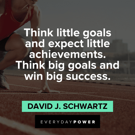 Determination Quotes about goals