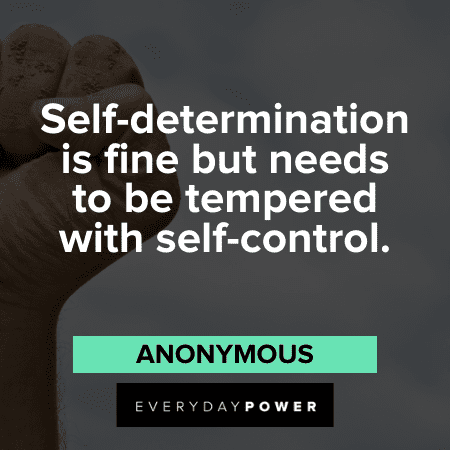 self Determination Quotes