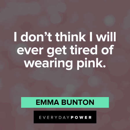 wearing Pink Quotes