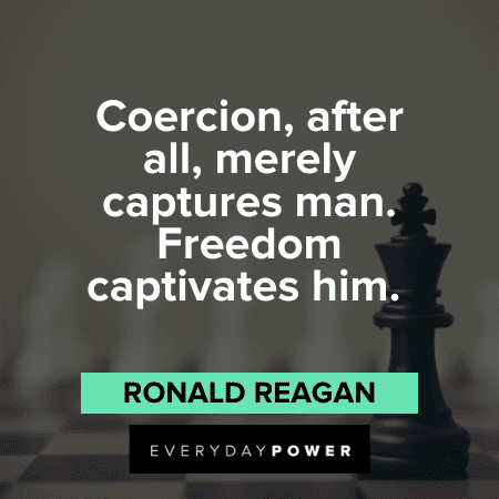 Ronald Reagan Quotes about freedom