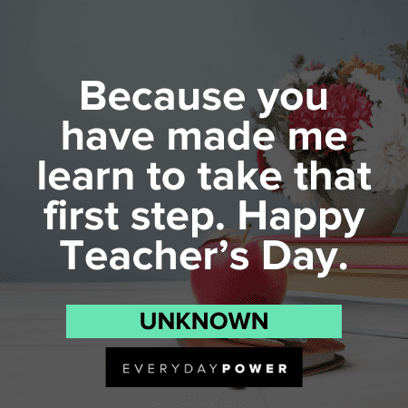 Teacher’s Day Quotes to inspire you