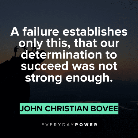 Determination Quotes about failure