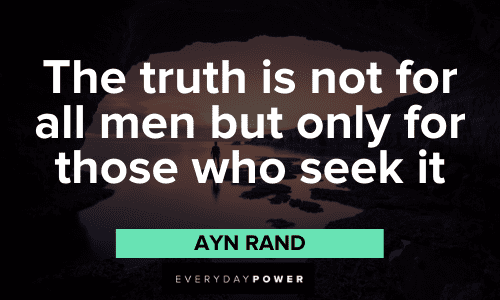 Ayn Rand Quotes about the truth