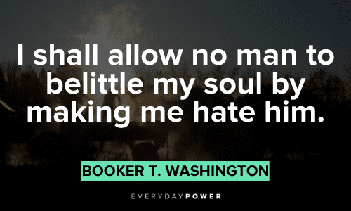 Booker T. Washington Quotes about respect