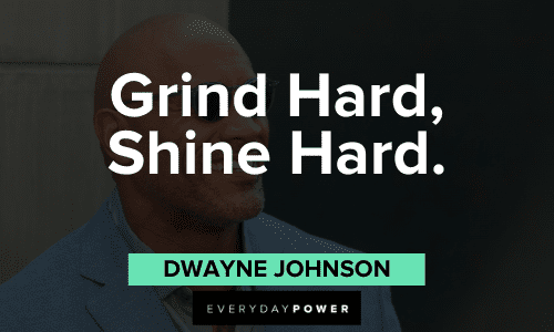 Dwayne Johnson quotes about hard work