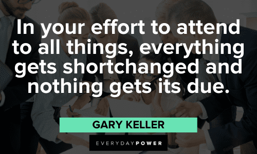 Gary Keller Quotes about multitasking