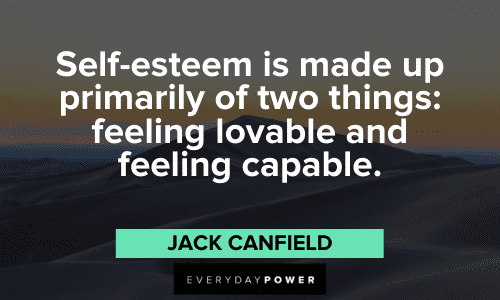 Jack Canfield Quotes about self esteem