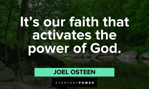 Joel Osteen Quotes about faith