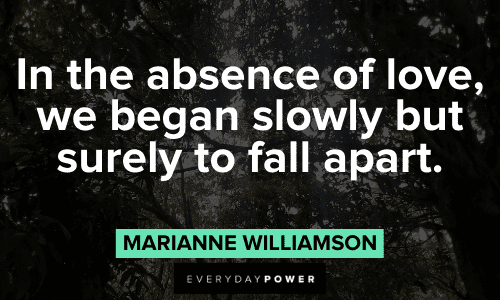 Marianne Williamson Quotes about love