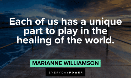 Marianne Williamson Quotes about the world