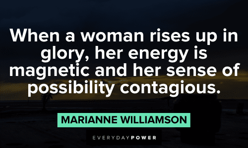 Marianne Williamson Quotes about women