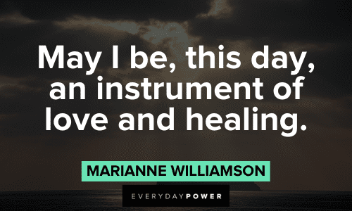 Marianne Williamson Quotes about love and healing